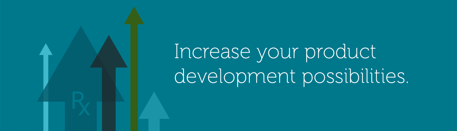 Increase your product development possibilities.